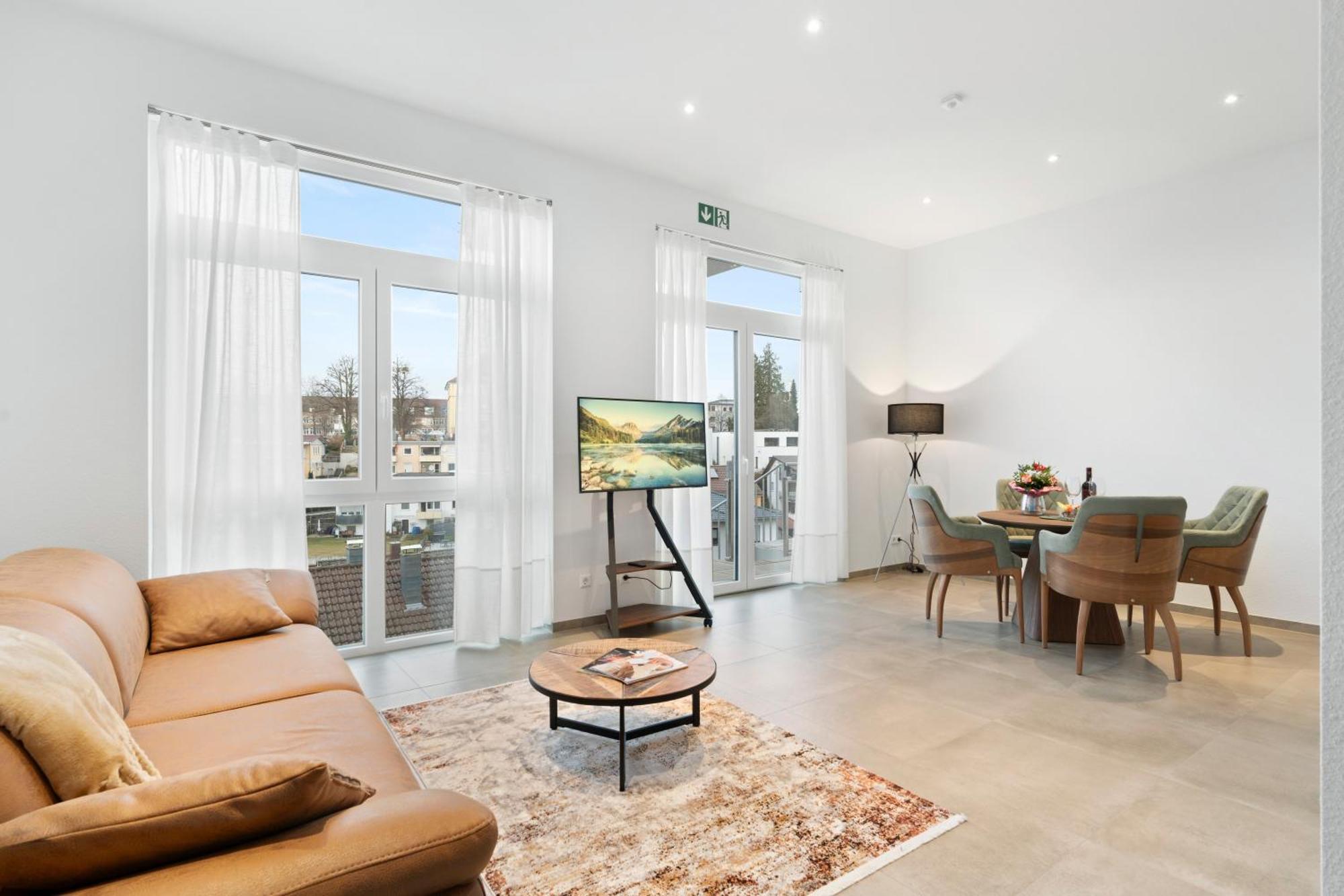 Premium Smartapart Julia Zentral Und Modern Mit Smarthome Tettnang Exterior photo